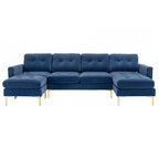 110inch L-Shape Convertible Sectional Sofa Couch