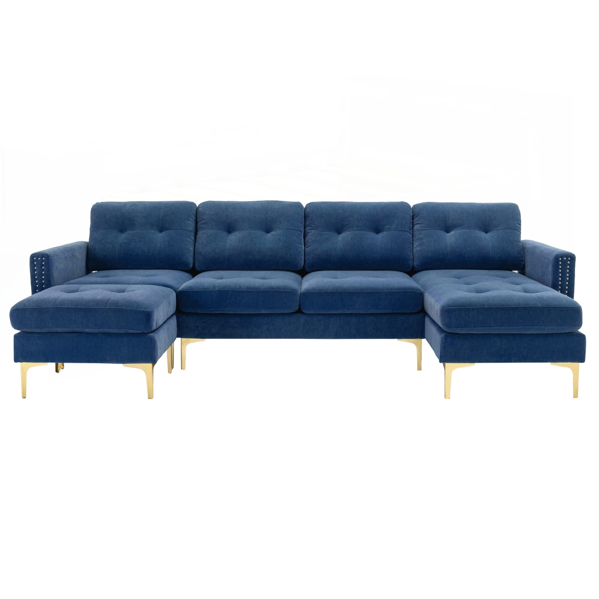 110inch L-Shape Convertible Sectional Sofa Couch