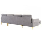 110inch L-Shape Convertible Sectional Sofa Couch