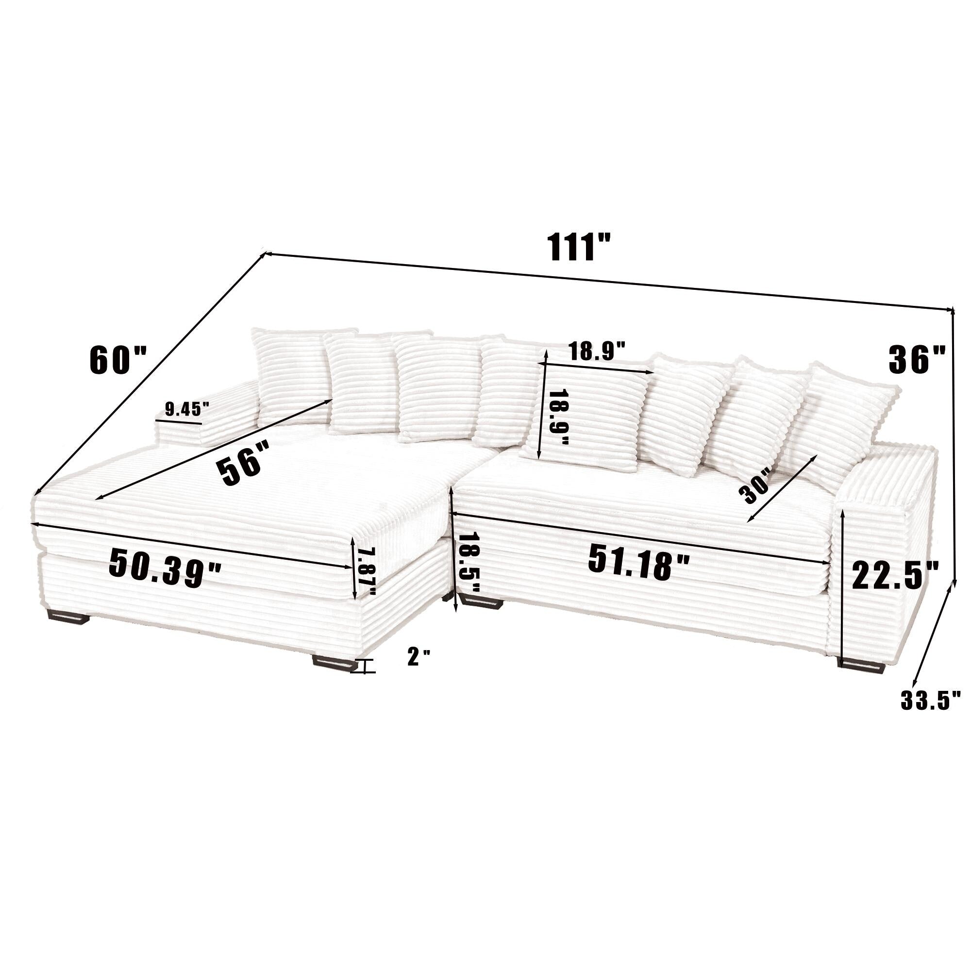 111.4 Green flannelette sofa, elegant shelter choice - living room, bedroom, office ideal companion