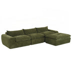 116 Inch Fully Compressed Sofa with High Density Foam