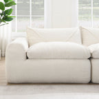116 Inch Fully Compressed Sofa with High Density Foam