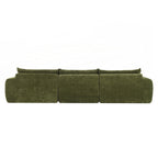 116 Inch Fully Compressed Sofa with High Density Foam
