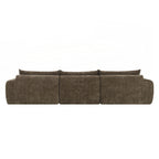 116 Inch Fully Compressed Sofa with High Density Foam