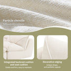 116 Inch Fully Compressed Sofa with High Density Foam