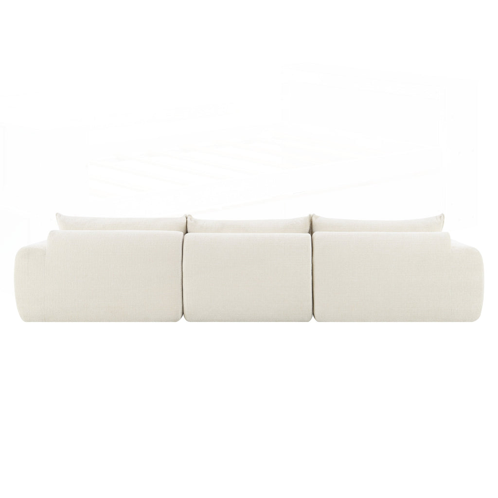 116 Inch Fully Compressed Sofa with High Density Foam