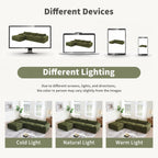 116 Inch Fully Compressed Sofa with High Density Foam
