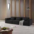 118 Modular Sectional Sofa, Huge Plus 3 Seater Cloud Couch, Modern Comfy Corduroy Couches