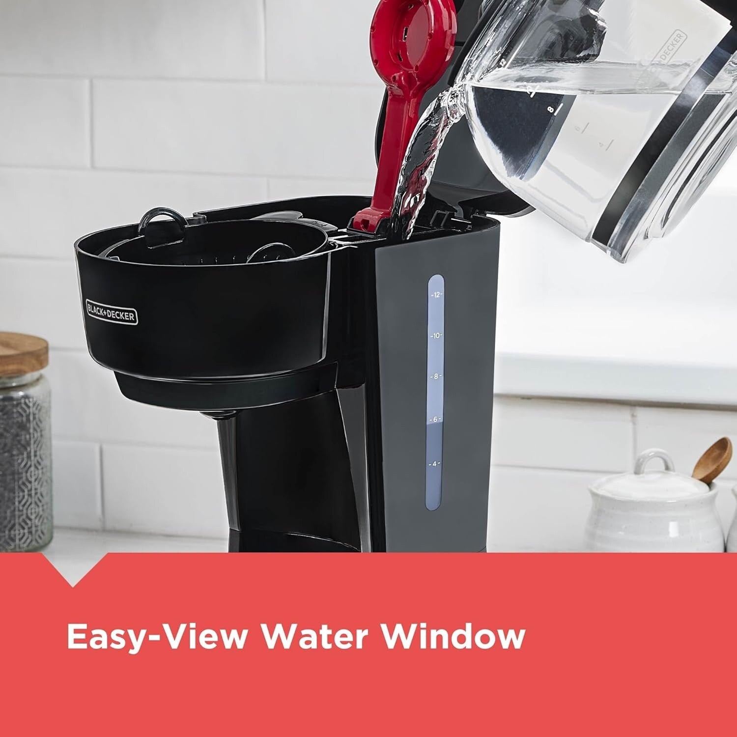 12-Cup Coffee Maker, Vortex Technology, Non-Drip Carafe