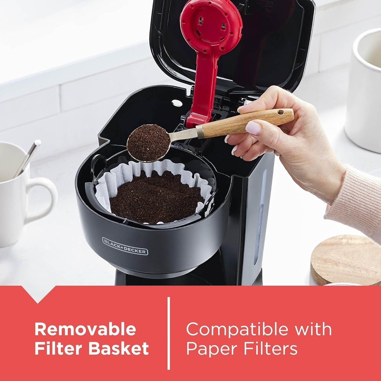 12-Cup Coffee Maker, Vortex Technology, Non-Drip Carafe