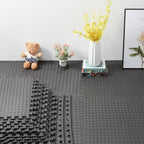 12 Tiles Gym Foam Puzzle Floor Tiles 24x24 Interlocking Floor Mats 48sq.ft