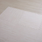 12 Tiles Gym Foam Puzzle Floor Tiles 24x24 Interlocking Floor Mats 48sq.ft