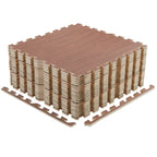 12 Tiles Gym Foam Puzzle Floor Tiles 24x24 Interlocking Floor Mats 48sq.ft