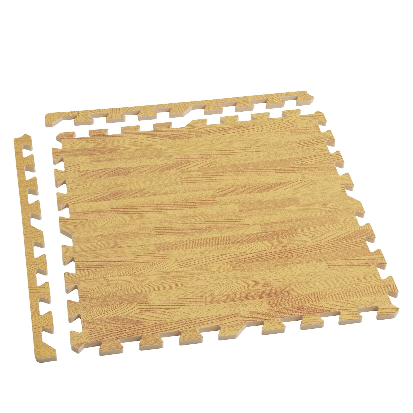 12 Tiles Gym Foam Puzzle Floor Tiles 24x24 Interlocking Floor Mats 48sq.ft