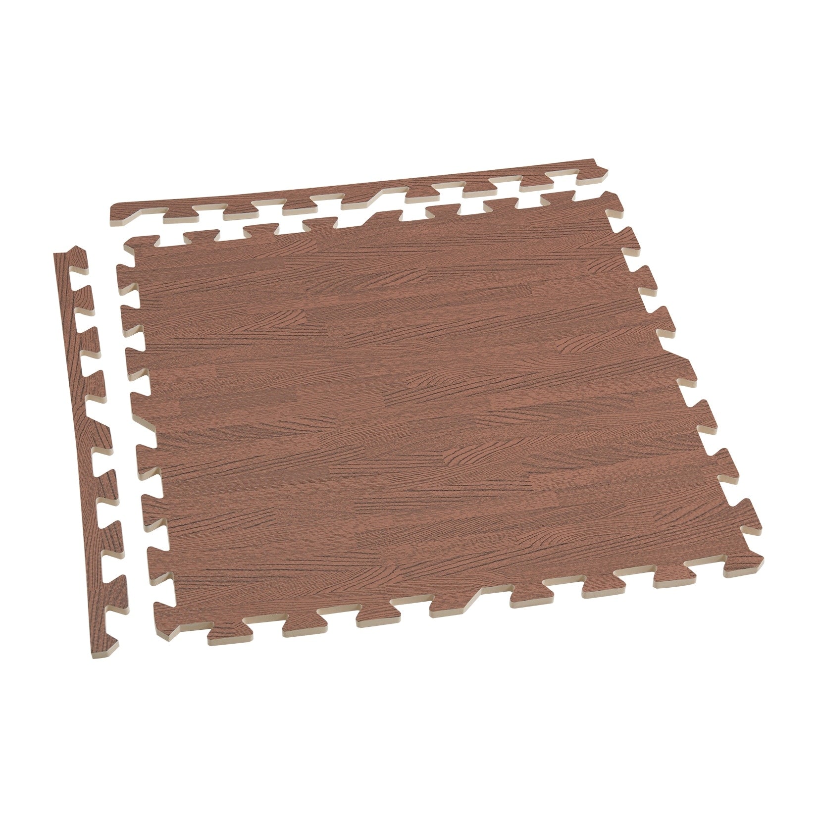 12 Tiles Gym Foam Puzzle Floor Tiles 24x24 Interlocking Floor Mats 48sq.ft