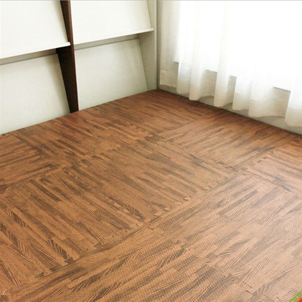 12 Tiles Gym Foam Puzzle Floor Tiles 24x24 Interlocking Floor Mats 48sq.ft