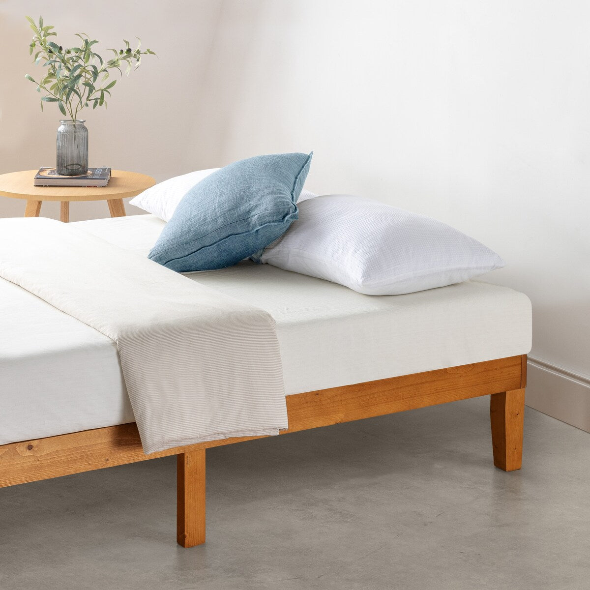 12 Classic Solid Wood Platform Bed Frame