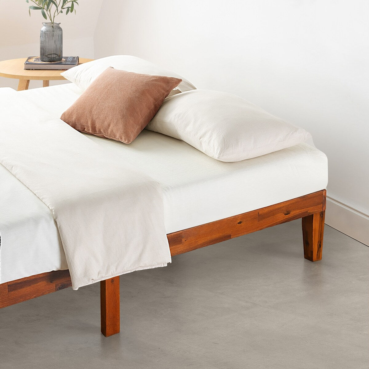 12 Classic Solid Wood Platform Bed Frame