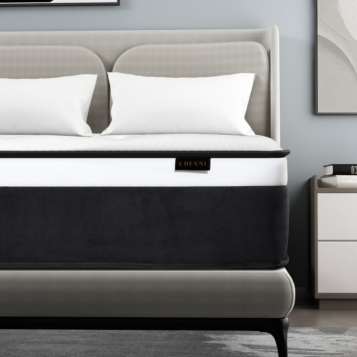 12 Medium Memory Foam Hybrid Mattress in a box