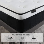 12 Medium Memory Foam Hybrid Mattress in a box
