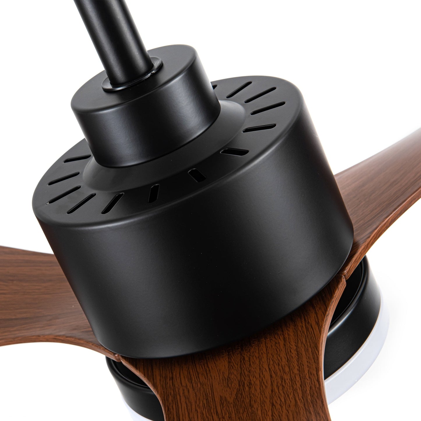 52 Inch LED Ceiling Fan with Lights Remote(3-Blade)