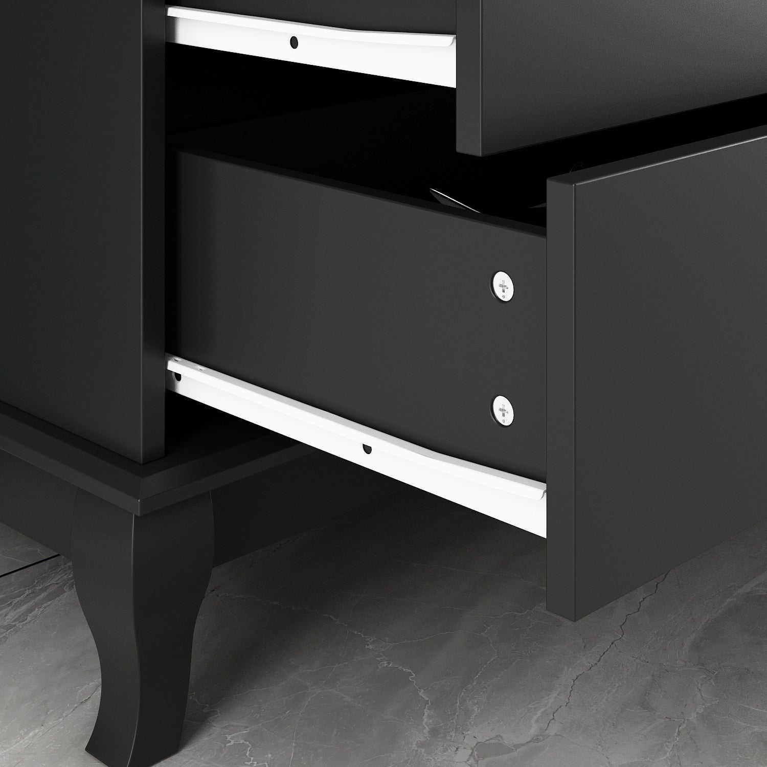 55.1 Wide Double Bedroom Dresser with Storage Drawers