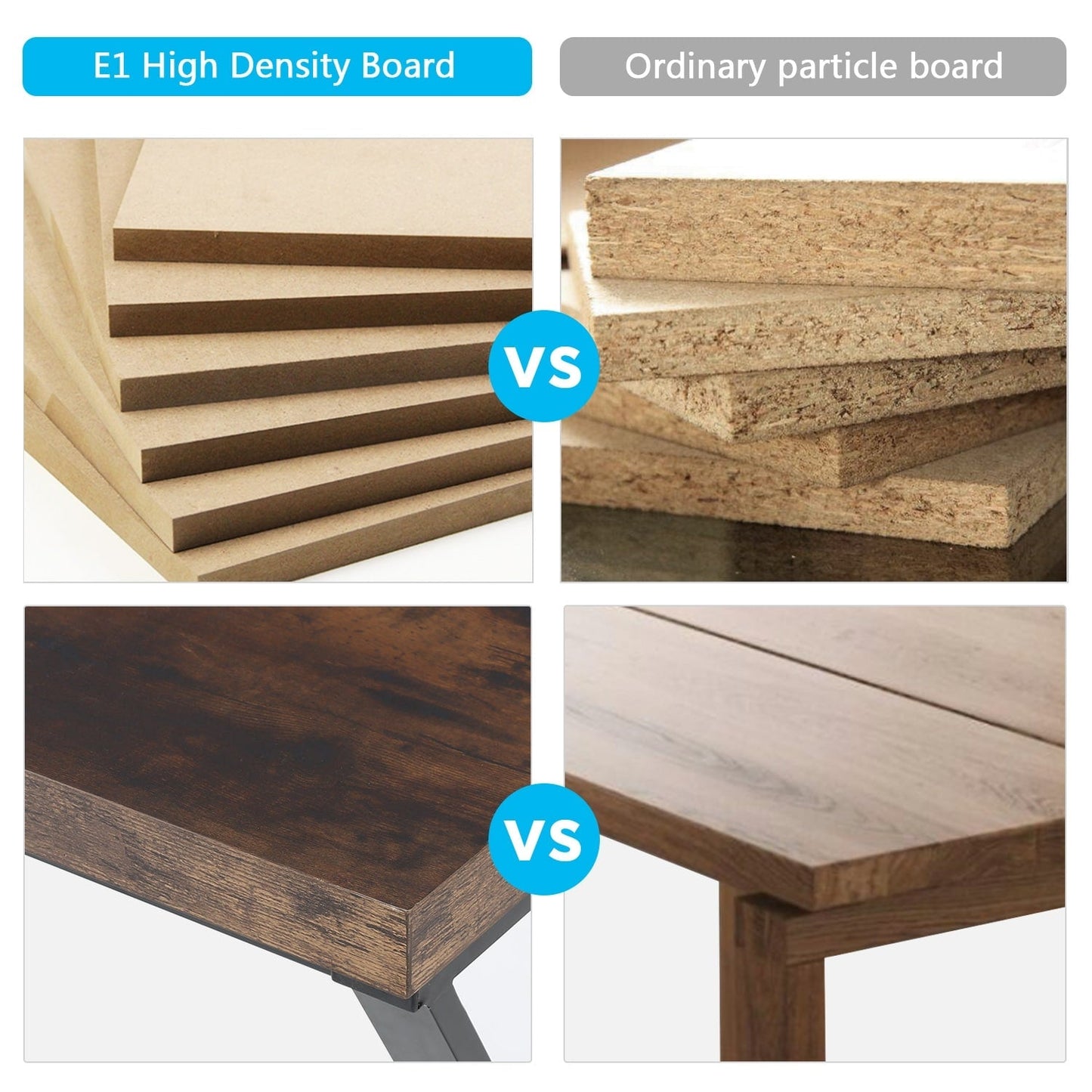 55 Heavy Duty Computer Desk, Office Desk