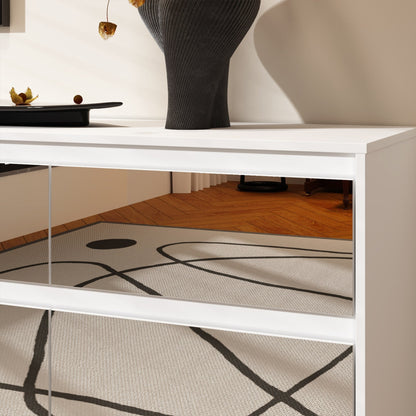 63W 9 Drawer Dresser Accent Dresser for Living Room Bedroom Chest