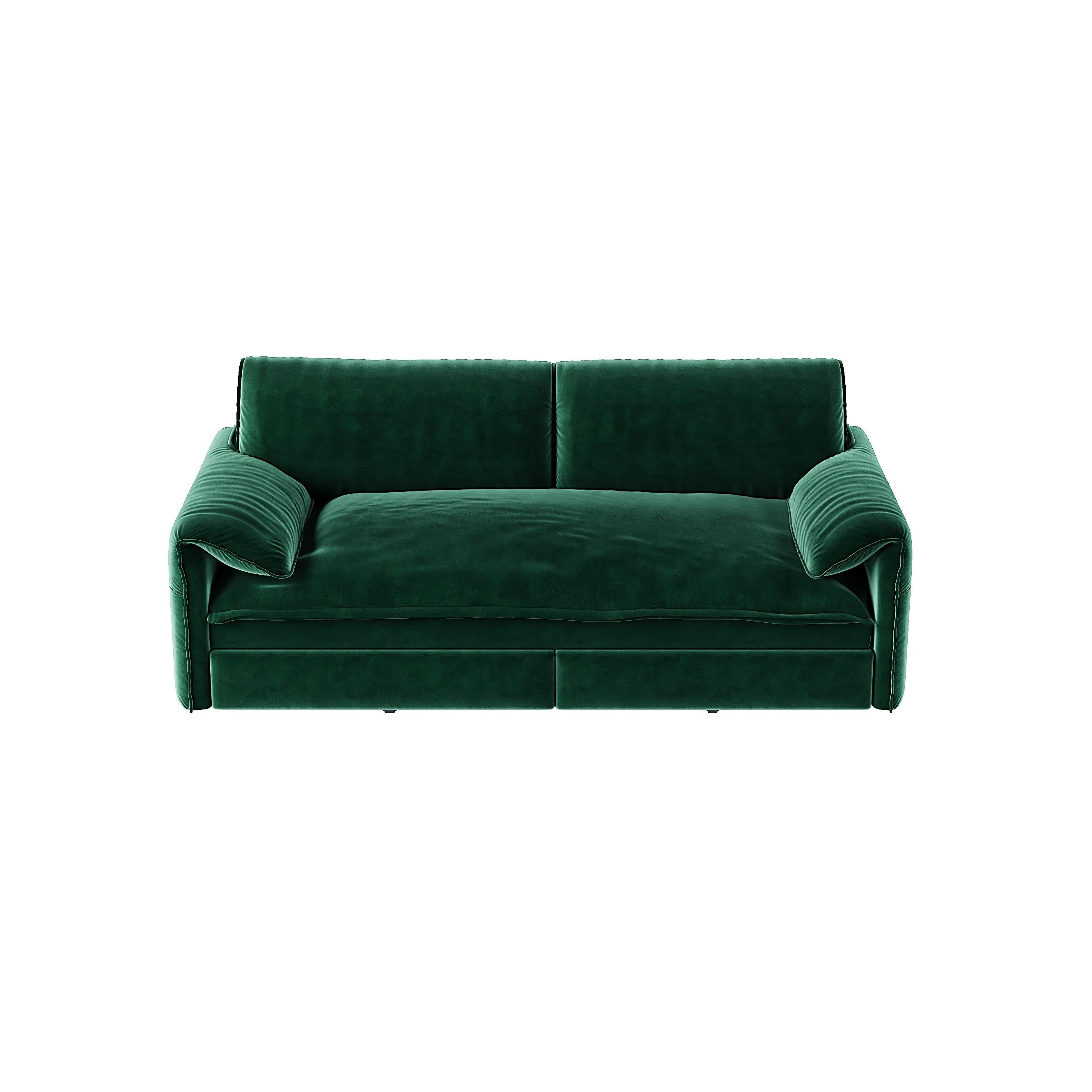 66 Queen Pull Out Sofa Bed, 3-in-1 Convertible Sleeper Sofa with Side Storage,Multi-Functional Velvet Loveseat Bed