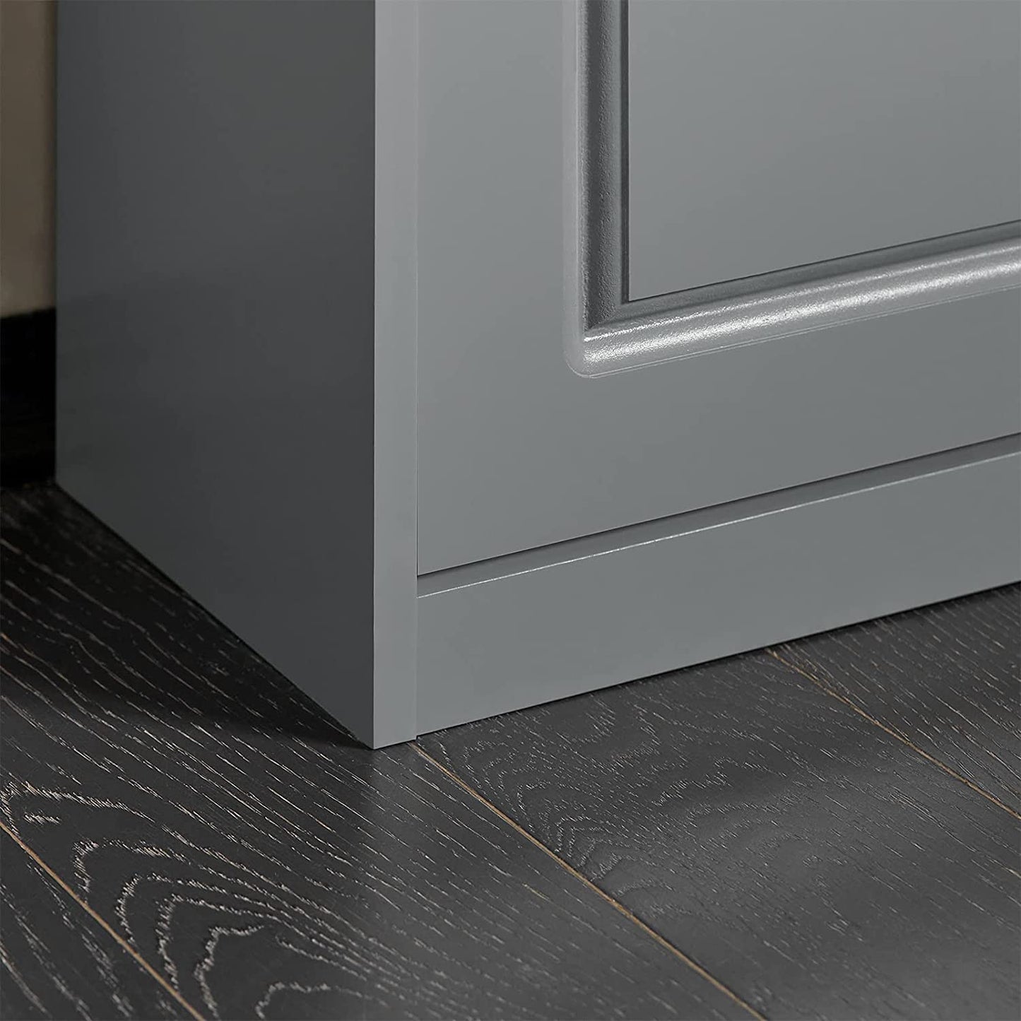 SoBuy FSR82-K-HG, Meuble à chaussures, Banc à chaussures d'entrée avec tiroir rabattable et coussin d'assise, Gris