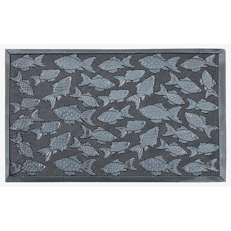 A1HC Rubber Pin Welcome Door Mats, Hand Finished, Non-Slip Backing Rubber, Heavy Duty Floormats