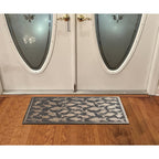 A1HC Rubber Pin Welcome Door Mats, Hand Finished, Non-Slip Backing Rubber, Heavy Duty Floormats