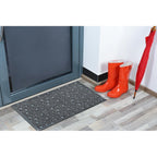 A1HC Rubber Pin Welcome Door Mats, Hand Finished, Non-Slip Backing Rubber, Heavy Duty Floormats