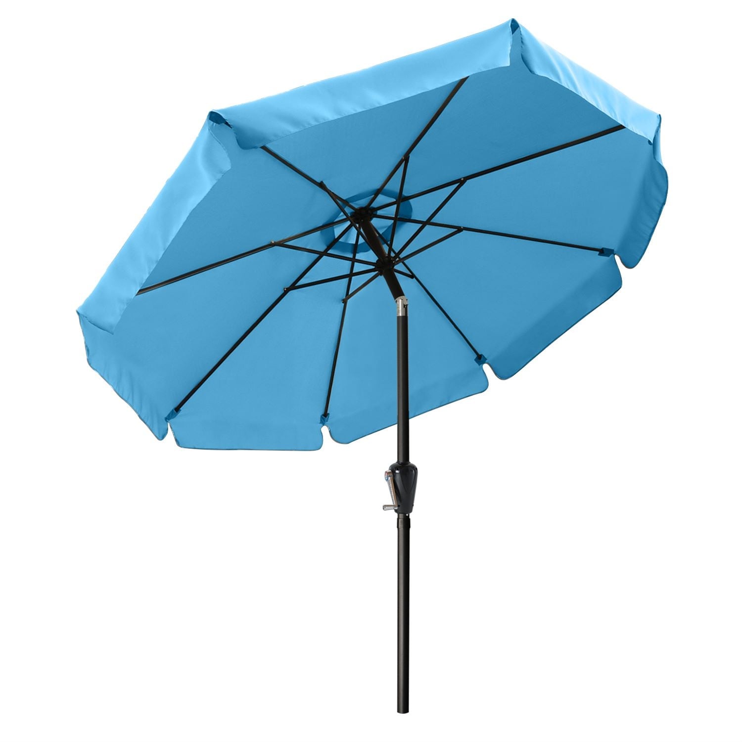 ABCCANOPY 9FT Outdoor Table Market Umbrella Tilt and Crank for Garden