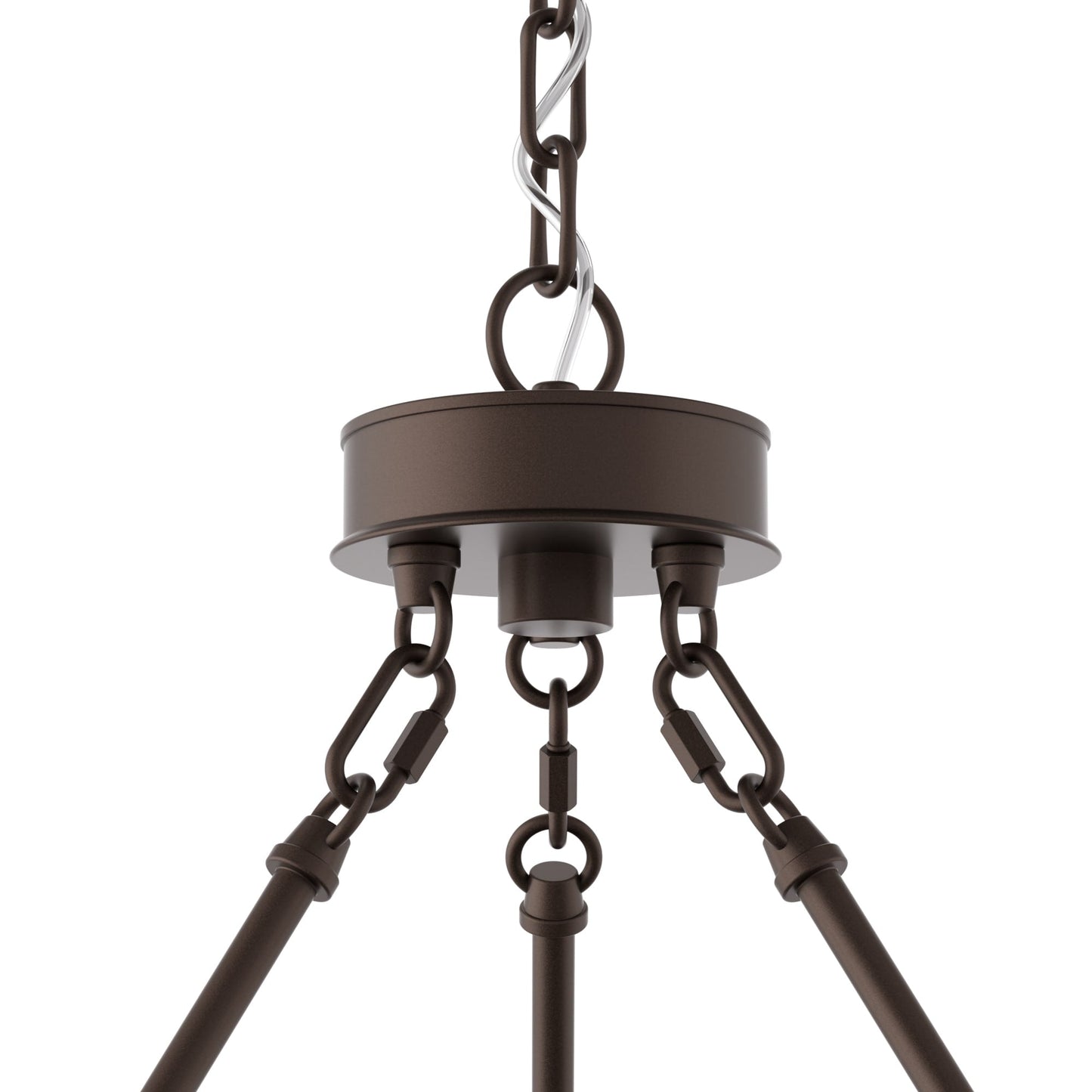 Acroma 20-light Modern Farmhouse 40In Round Wagon Wheel Chandelier with UL