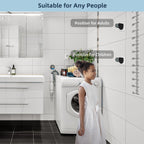 10-Inch All Metal High Pressure Rain Shower Head With Handheld Combo