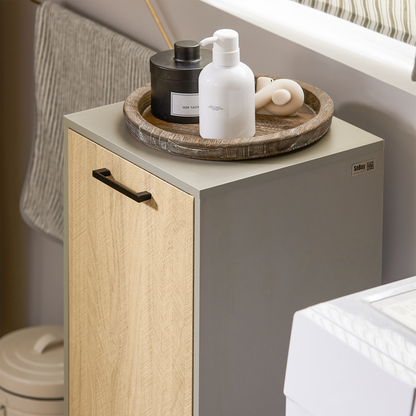 Armoire à linge basculante SoBuy avec panier à linge intégré BZR132-NG