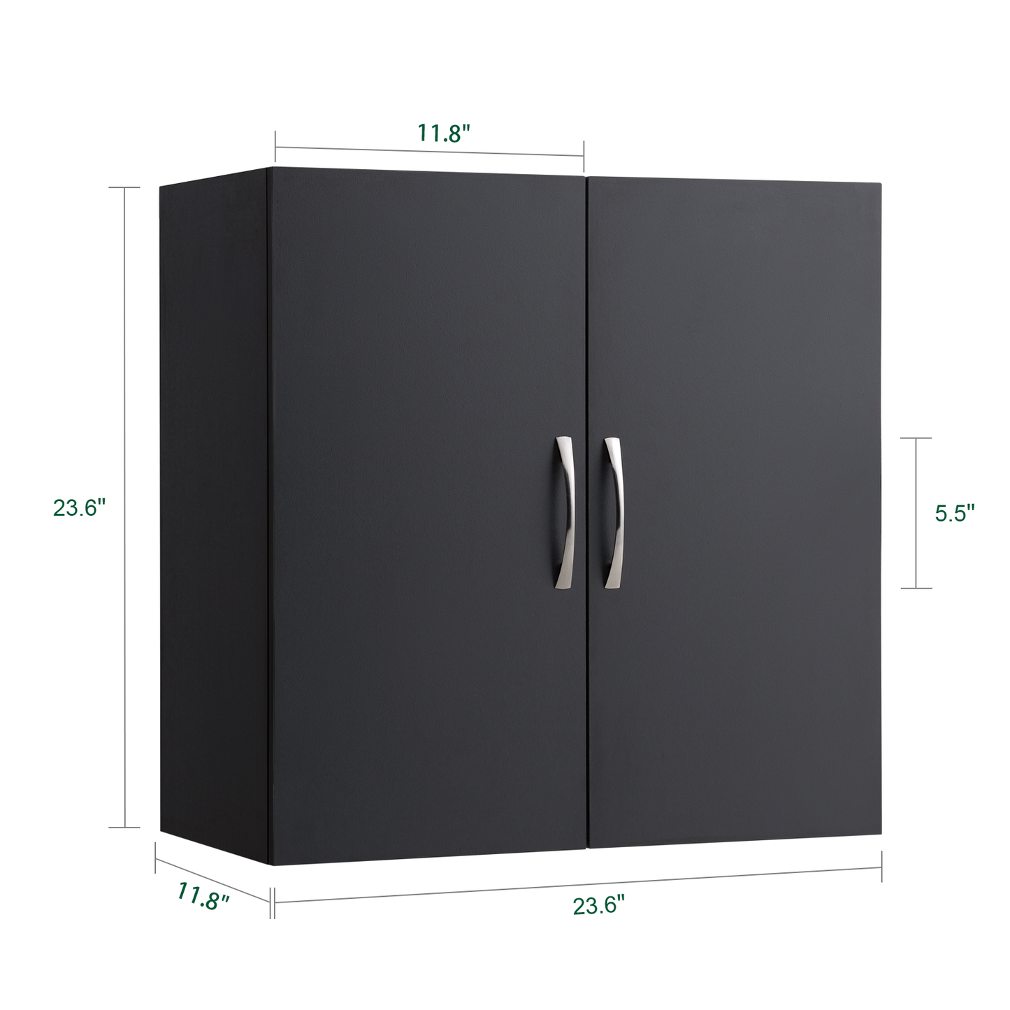 Armoire murale SoBuy à double porte pour cuisine et salle de bain, modèle BZR200-SCH