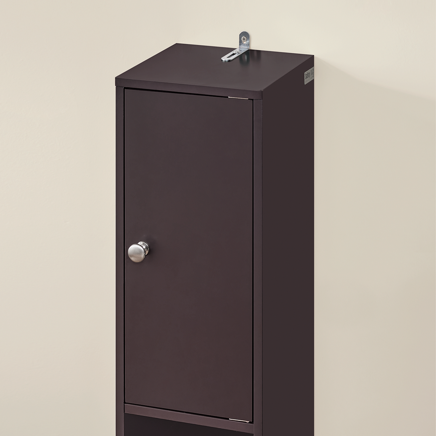 Armoire de salle de bain haute SoBuy, meuble de rangement pour salle de bain BZR34-BR