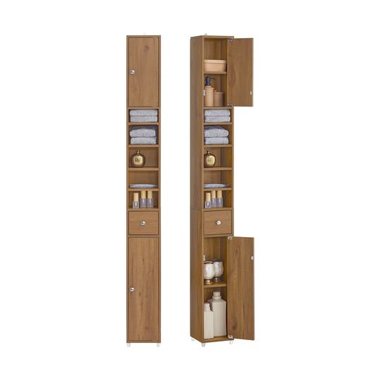Armoire de salle de bain haute SoBuy BZR34-PF