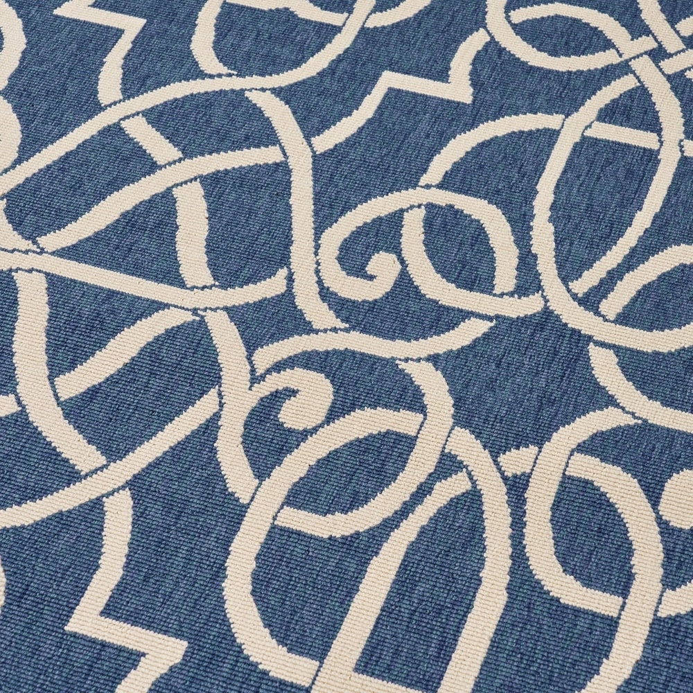 Belmont Indoor/ Outdoor Geometric Area Rug by Christopher Knight Home