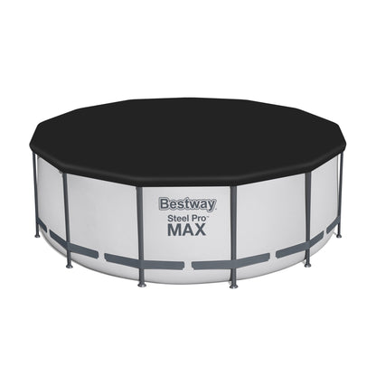 Bestway Steel Pro MAX Round Above Ground Swimming Pool with Pump & Cover