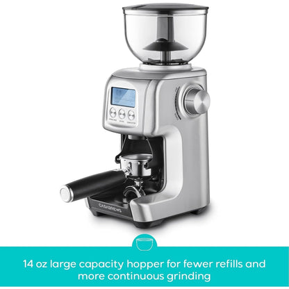 CASABREWS Tornado Electric Coffee Grinder Conical Burr Silver - N/A