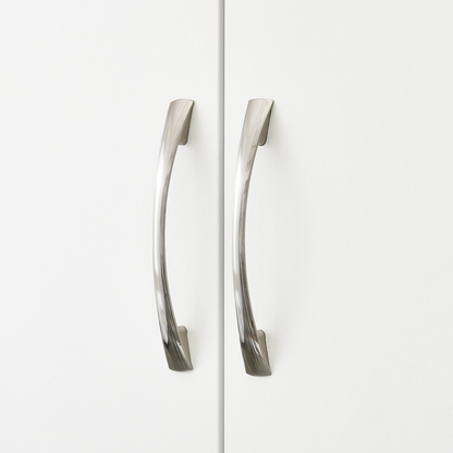 Armoire murale SoBuy à double porte pour cuisine et salle de bain, meuble de rangement mural BZR200-W