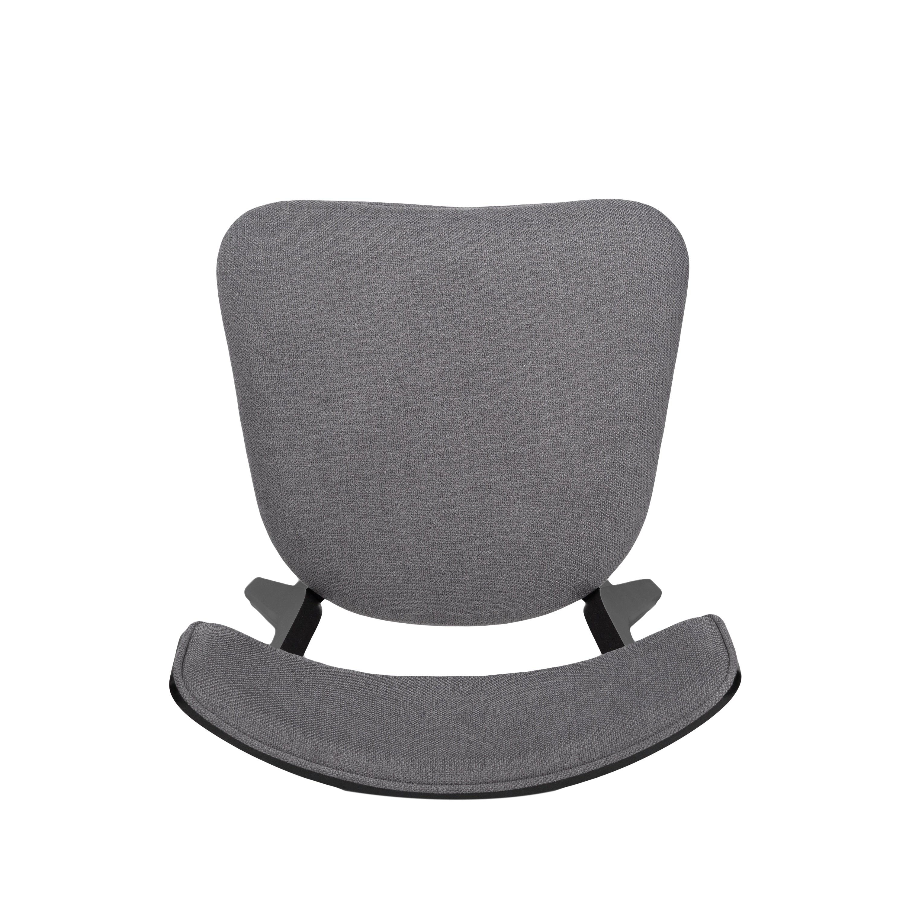Chazz Mid-Century Modern Upholstered Rubberwood Dining Chairs (Set of 2/4) by Christopher Knight Home
