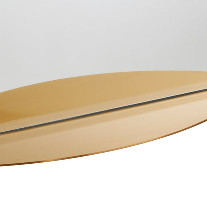 Concord Metal Arched Wall Mirror with Shelf by iNSPIRE Q Bold