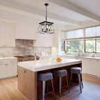 Dimmable 4-Light Farmhouse Chandeliers Light for Dining Room No Bulb