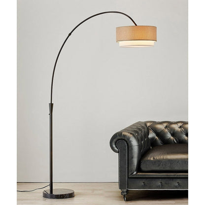Carson Carrington Flam 81-inch Arch Floor Lamp