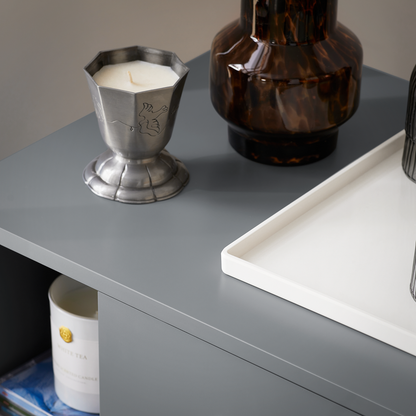 SoBuy Table de chevet, table d'appoint, table basse, table de nuit, table de lampe FBT95-HG