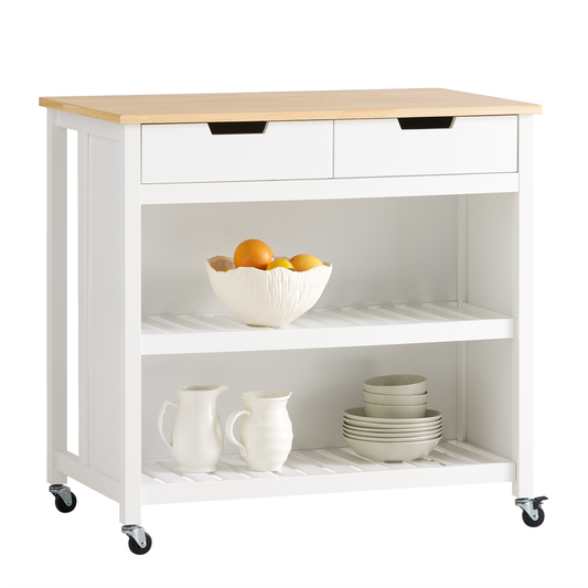 Chariot de service de rangement de cuisine SoBuy, meuble de cuisine FKW74-WN